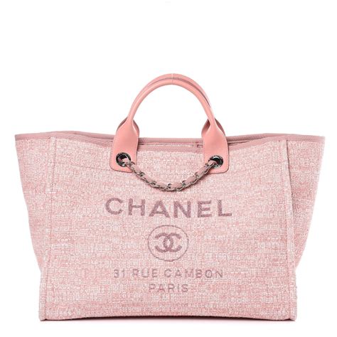 chanel pink nylon bags|chanel tote bag price.